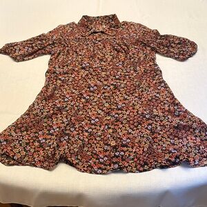 Floral Print Women's Dress